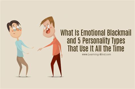 emotional blackmail examples